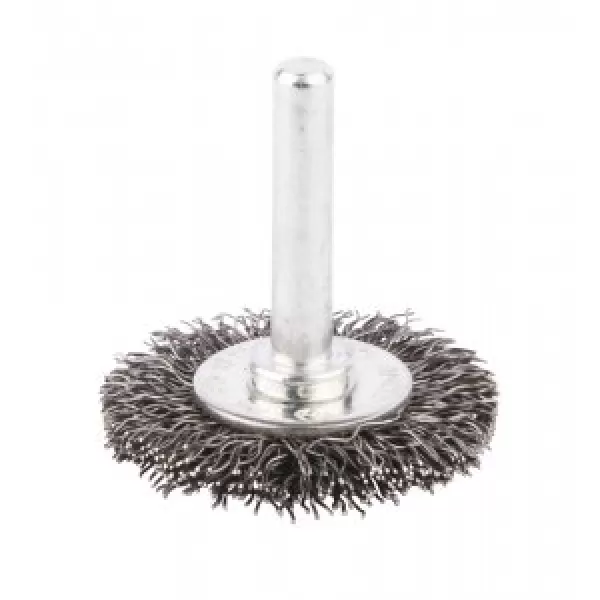 Kotoučový kartáč z ocelového drátu,válcová stopka,38x6mm Makita D-39958