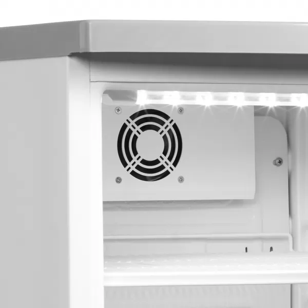 Chladicí skříň prosklené dveře Tefcold BC 85 WF