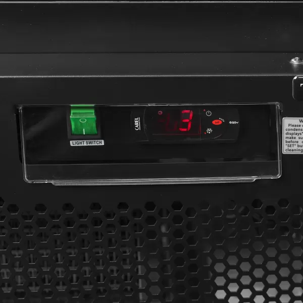 Chladicí skříň prosklené kř. dveře Tefcold Atom Maxi C1DBB