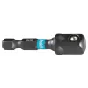 Torzní adaptér 1/4" IMPACT BLACK, čtyřhran 3/8", 50mm Makita B-66868