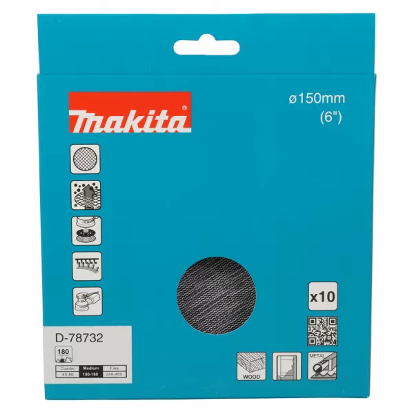 Brusný papír 150mm A180 Makita D-78732