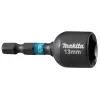 Klíč nástrčný torzní 1/4", IMPACT BLACK, SW13, 50mm Makita B-66852