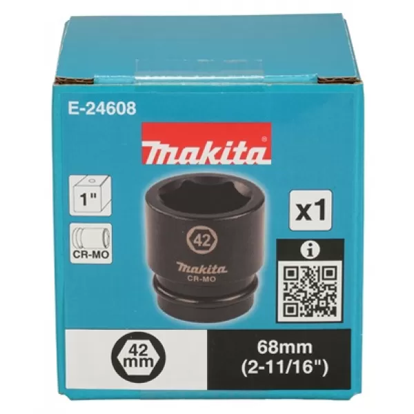 Nástrčný kľúč 1", štvorcový, 42x68 mm