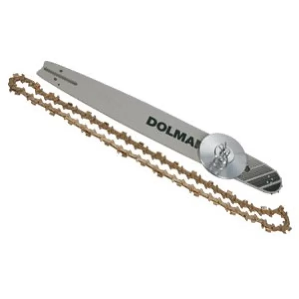 Řetěz+lišta+měrka komplet Dolmar Makita 957415030