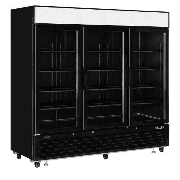 Chladicí skříň prosklené dveře Tefcold LGC7500B