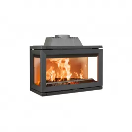 Kazetová krbová vložka černý lak, trojstranné prosklení JOTUL I 620 FRL