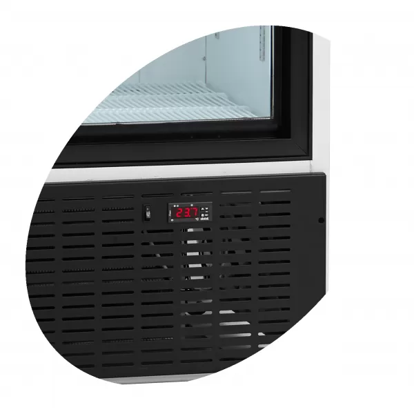 Chladicí skříň prosklené dveře Tefcold FS 1002 S