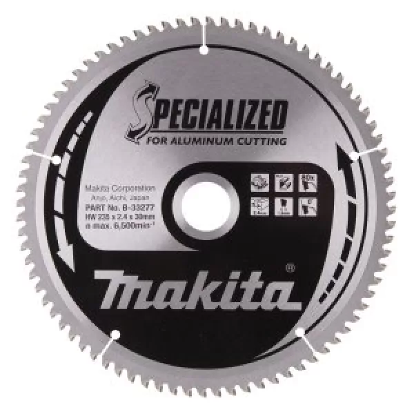 Kotouč pilový hliník SPECIALIZED 235x2.4x30mm 80Z Makita B-33277