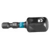 Torzní adaptér 1/4" IMPACT BLACK, čtyřhran 1/2", 50mm Makita B-66874