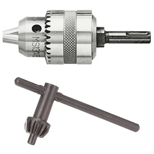 Sklíčidlo 1,5 - 13mm s ozubeným věncem komplet, s adaptérem pro upnutí SDS-Plus Makita 194041-7