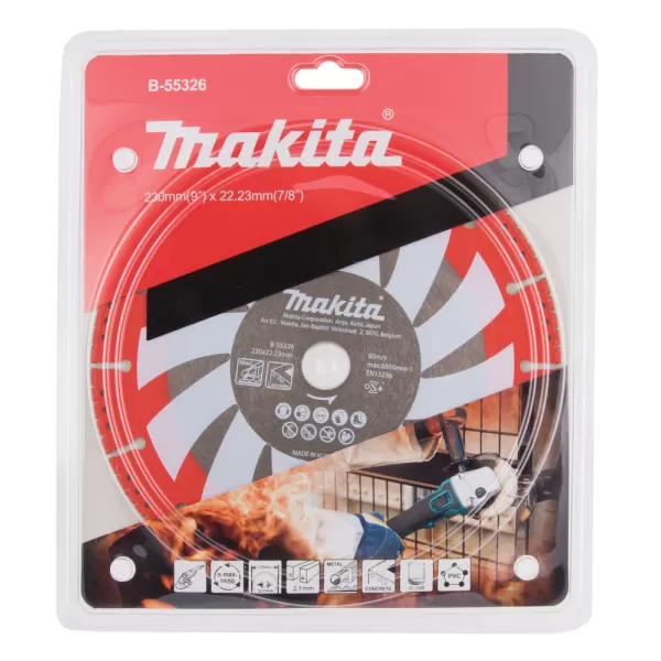 Kotouč řezný diamantový RESCUE 230x22.23mm Makita B-55326