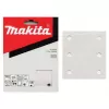 Papír brusný suchý zip 102x114mm 6 děr K80, 10ks Makita P-35829