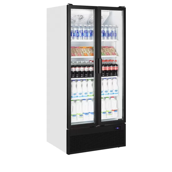 Chladicí skříň prosklené kř. dveře Tefcold FS 890 H