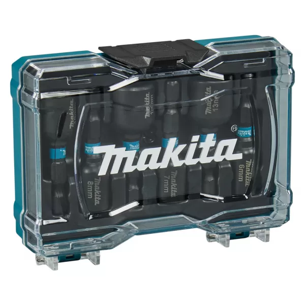 Sada torzních bitů 1/4" IMPACT BLACK 6ks v plastové krabičce Makita E-15768