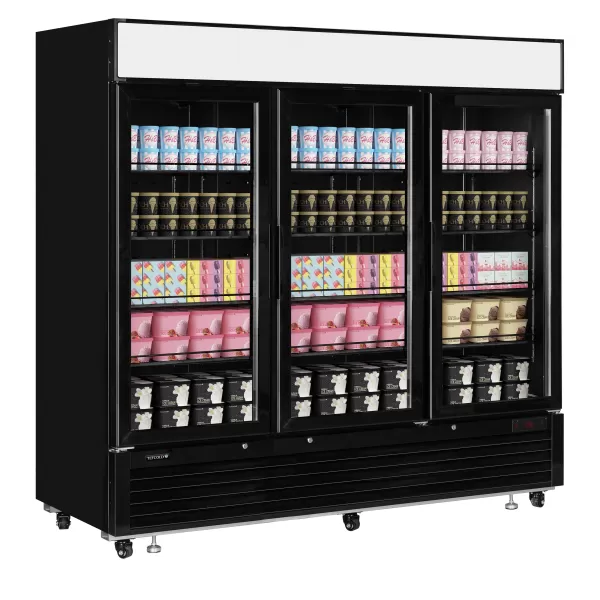 Mrazicí skříň prosklené dveře Tefcold LGF7500B