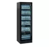 Chladicí skříň prosklené dveře, černá Tefcold SCU 1425 frameless
