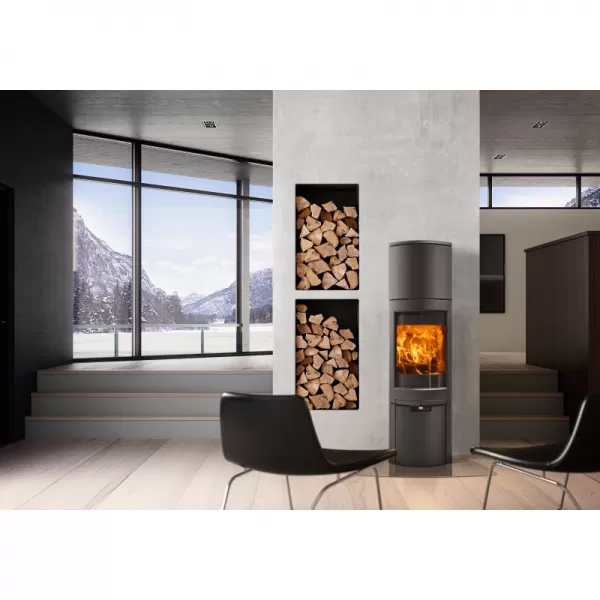 Krbová kamna černý lak Jotul F 368v2 Advance High Top BP