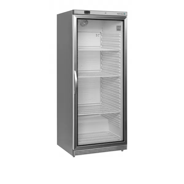 Chladicí skříň prosklené dveře, nerez Tefcold UR 600 SG