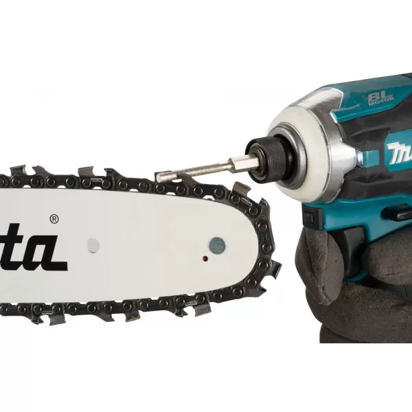 Pilník kulatý o 4mm pro broušení řetězu Makita D-73748