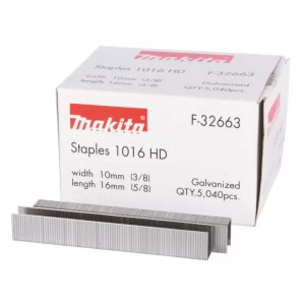 Spona 10x16mm,5.040 ks,T22 Makita F-32663
