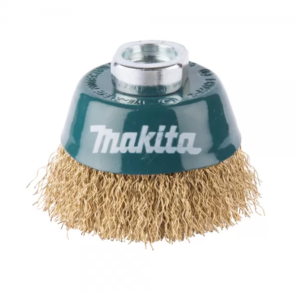 Miskovitý kartáč z mosazného drátu,vlnitý drát 0,3mm,60mm Makita D-39746