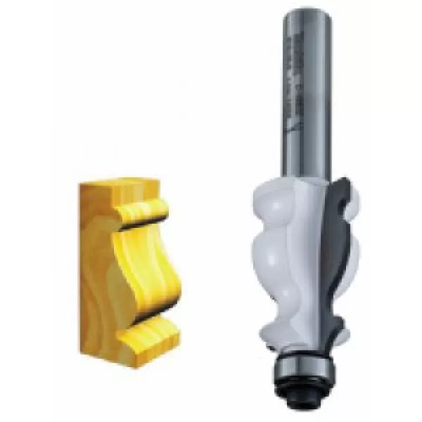 Profilová fréza s ložiskem stopka 8 mm,19x26x67,1 mm Makita D-48832