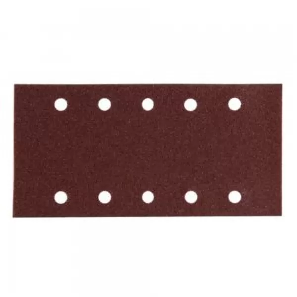 Papír brusný suchý zip 115x229mm 10 děr K150, 50ks Makita P-35776