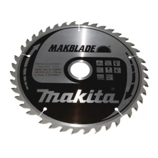 Kotouč pilový dřevo MAKBLADE 216x2.1x30mm 40Z Makita B-32683