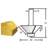 Fazetová/hranová fréza s ložiskem stopka 12 mm,44,5x22,6x69 mm Makita D-48717