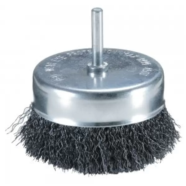 Miskovitý kartáč z ocelového drátu,válcová stopka,50x6mm Makita D-39914