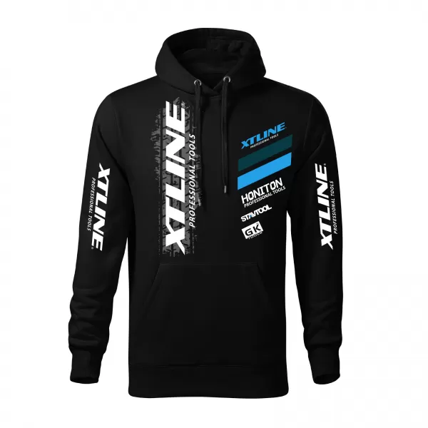 Dámská mikina bez zipu černá velikost XL XTline XTDMBZ01CE-XL