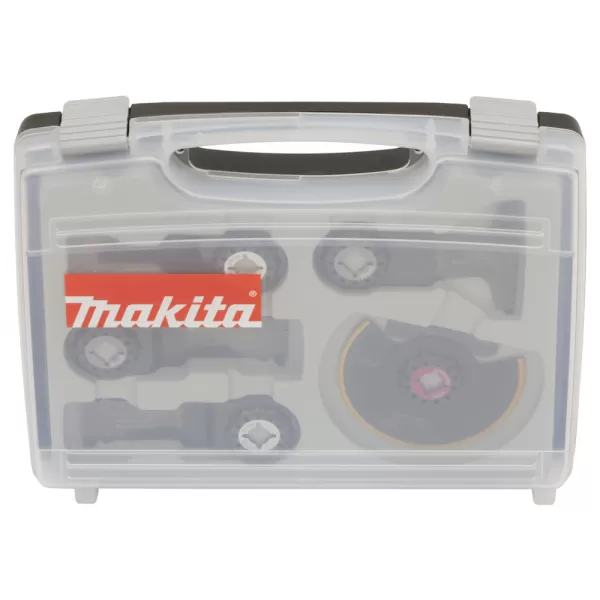 Sada nástrojů pro Multitool Starlock 5 ks v plastové krabičce Makita E-29854