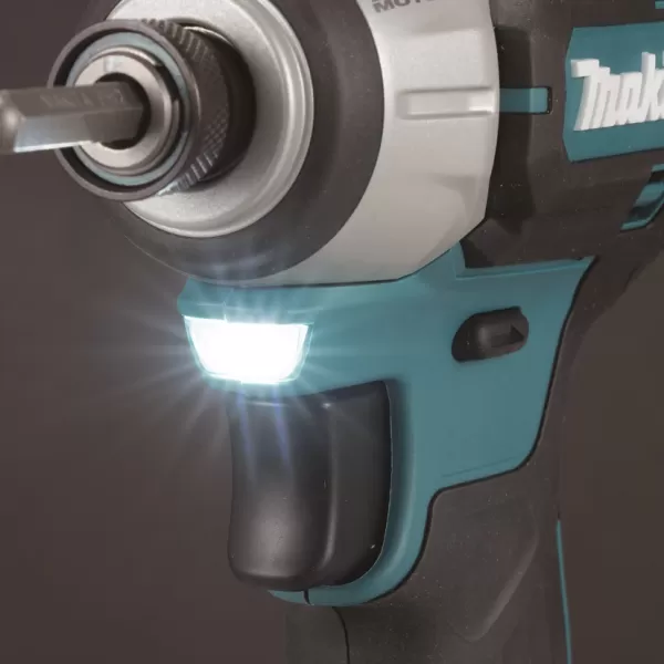 Aku rázový skrutkovač 1/4" Li-ion LXT 18V bez aku Makita DTD201Z