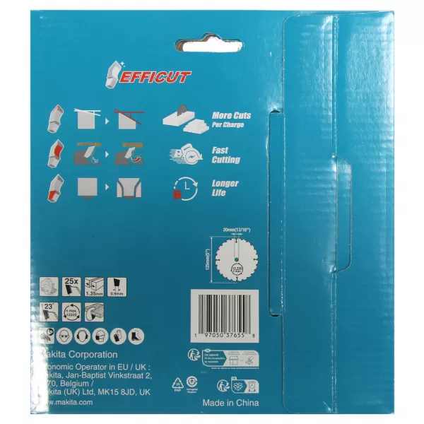 Kotouč pilový dřevo Efficut 125x20mm 25Z Makita E-28880
