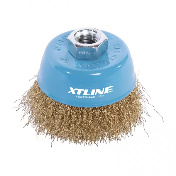 Kartáč hrnkový vlnitý M14 100 mm XTline XT22003