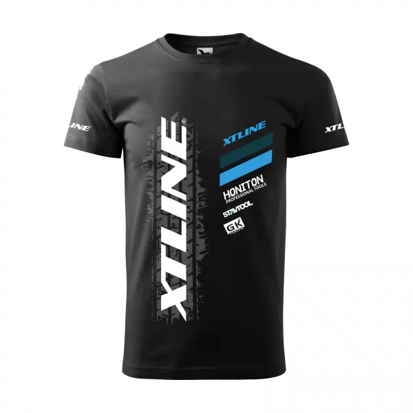 Pánske tričko unisex čierne veľkosť XXL XTline XTTRIKO1001-XXL