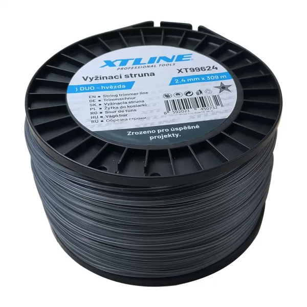 Vyžínací struna hvězda DUO 2,7 mm / 257 m XTline XT99627