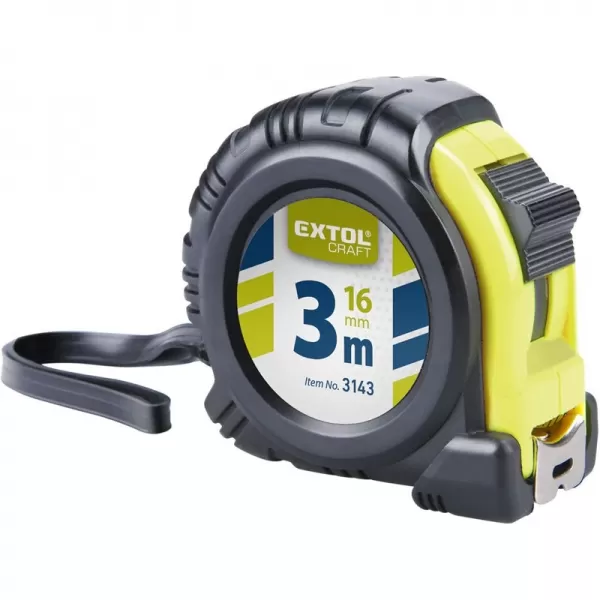 Merač vinutia 10m x 25mm gumený kryt EXTOL CRAFT 3149