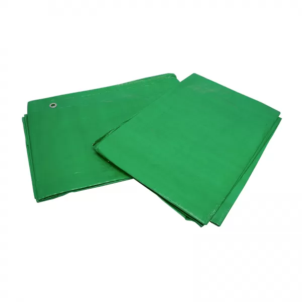 Zakrývací plachta zesílená PE s oky 130g/m2 6x10 m XTline P19667