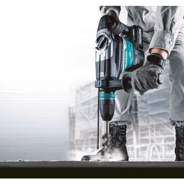 Makita Aku kladivo SDSMax s AWS Li-ion XGT 40V/4,0Ah, kufor