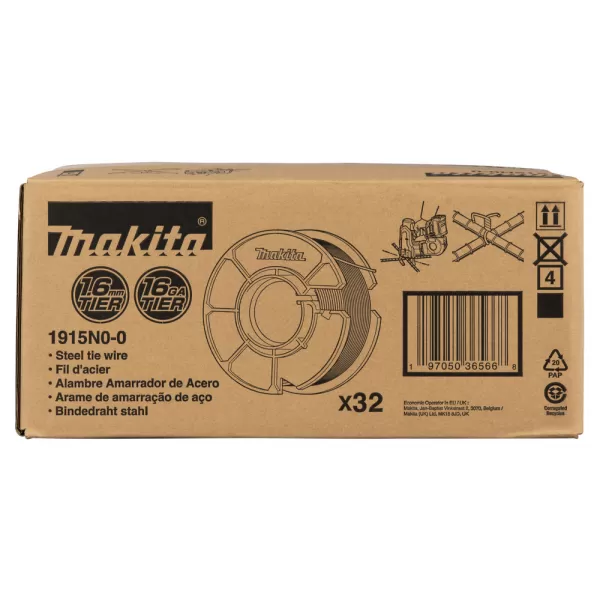 Drát vázací 1,6mm 32ks Makita 1915N0-0