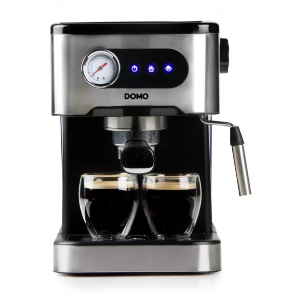 Espresso kávovar pákový - černý - DOMO DO1138K