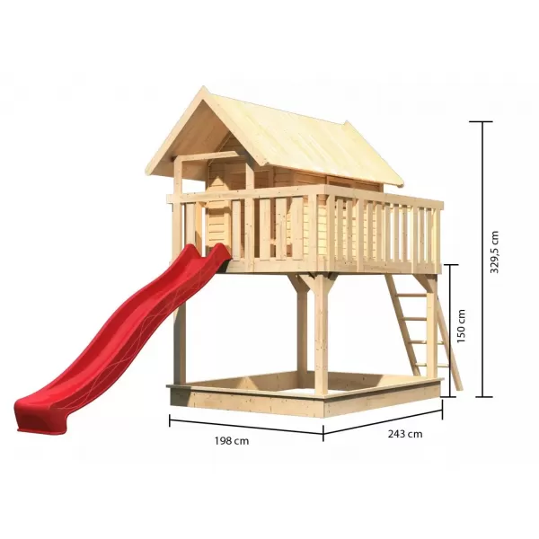 Dětské hřiště KARIBU FIDEL 22353 LG3346