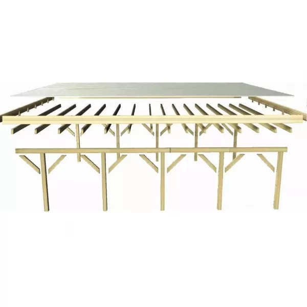 Carport KARIBU CLASSIC 1B 61958 LG3308