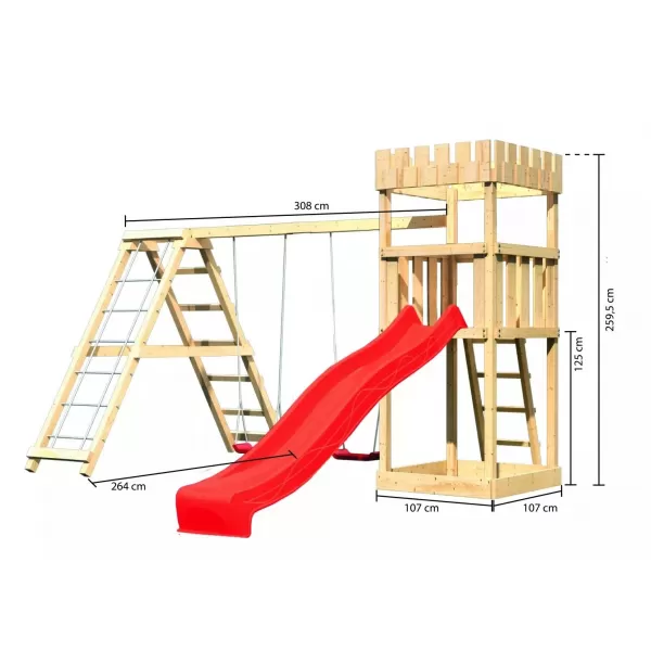 Dětské hřiště KARIBU LÖWENHERZ 20349 LG3323