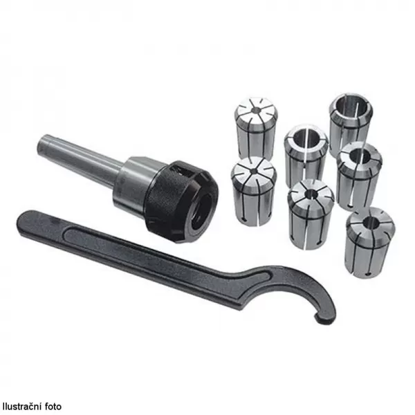 Súprava klieštiny ER32 3-20 mm 18 ks + držiak klieštiny MK2 / M10 OPTIMUM 3352053