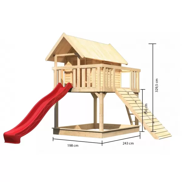 Dětské hřiště KARIBU FIDEL 22370 LG3348