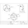 3-čelisťové sklíčidlo 125 mm k RT 150 OPTIMUM 3356100