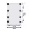 Carport KARIBU CLASSIC 2C 61962 LG3312