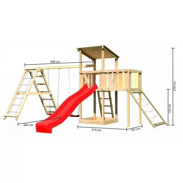 Dětské hřiště KARIBU ANNA 22311 LG3340